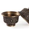 1pc Metal Water Supply Cup Ornament Household Sacrificial Supplies The Cup Offered for Worship Buddha Hall Decoration Metal Cup