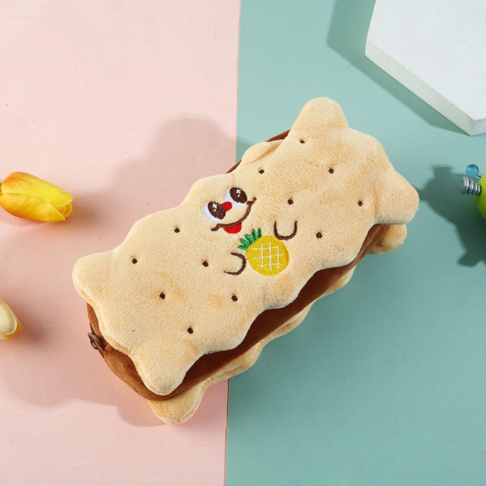 Office Supplies Fun Expression Large Capacity Pen Storage Pen Bag Pencil Case Stationery Bag