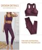 Conjunto de Yoga y Fitness de Nailon Sin Costuras para Levantamiento de Cadera