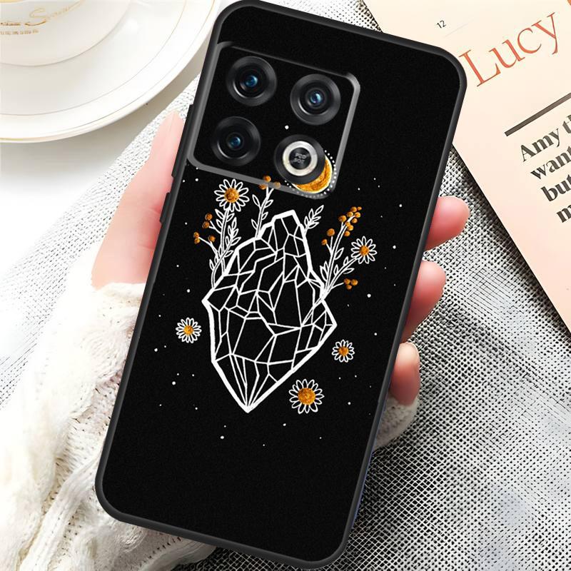 Sun Flowers Cat Snake Moon Cover For OnePlus 15 13 13R 13T 12 12R 10T 11 10 Pro OnePlus Nord 5 CE 4 3 Lite N20 N30 Case
