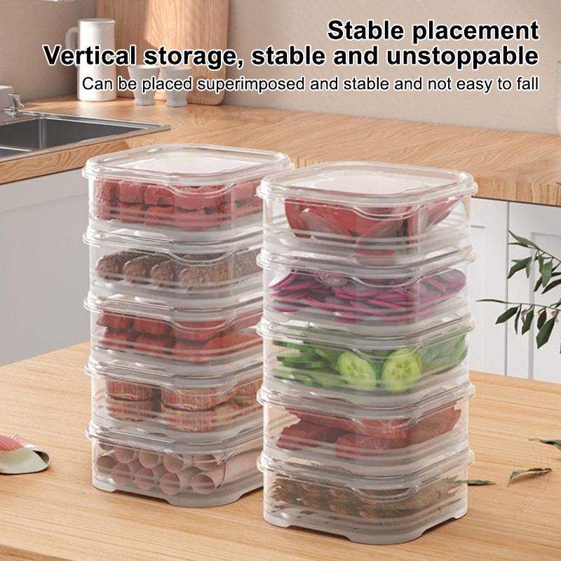 Refrigerator Storage Box Frozen Meat Storage Box Food Packaging Box Food Grade Refrigerator Special Arrangement