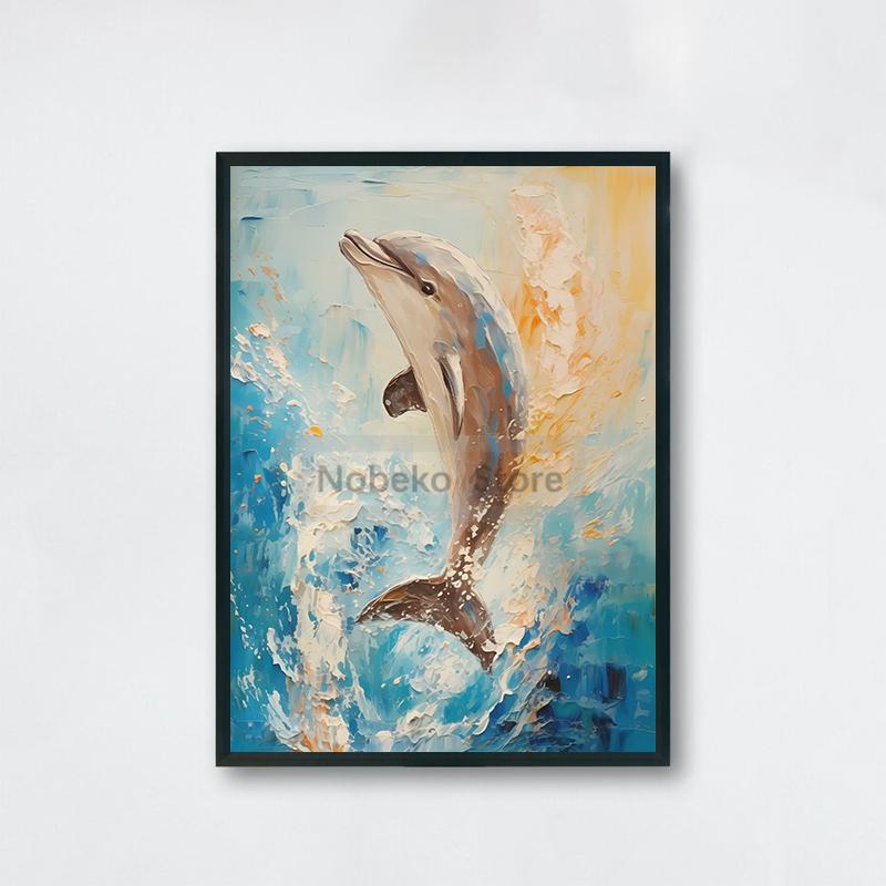 Cute Baby Animal Nursery Posters Cute Wildlife Prints Canvas Oil Painting Woodland Wall Art Pictures Home Kids Room Decoration