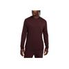 Dri-FIT ADVA.P.S. FW24 Solid Comfortable Versatile Long Sleeve T-Shirt Men Tops Burgundy FZ0991-652