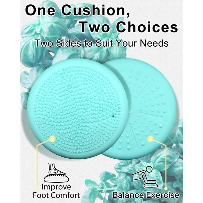 Tumaz Coussin D'équilibre- Améliore La Posture Assise et La Stabilité de L'attention Disque D'équilibre pour La Physiothérapi