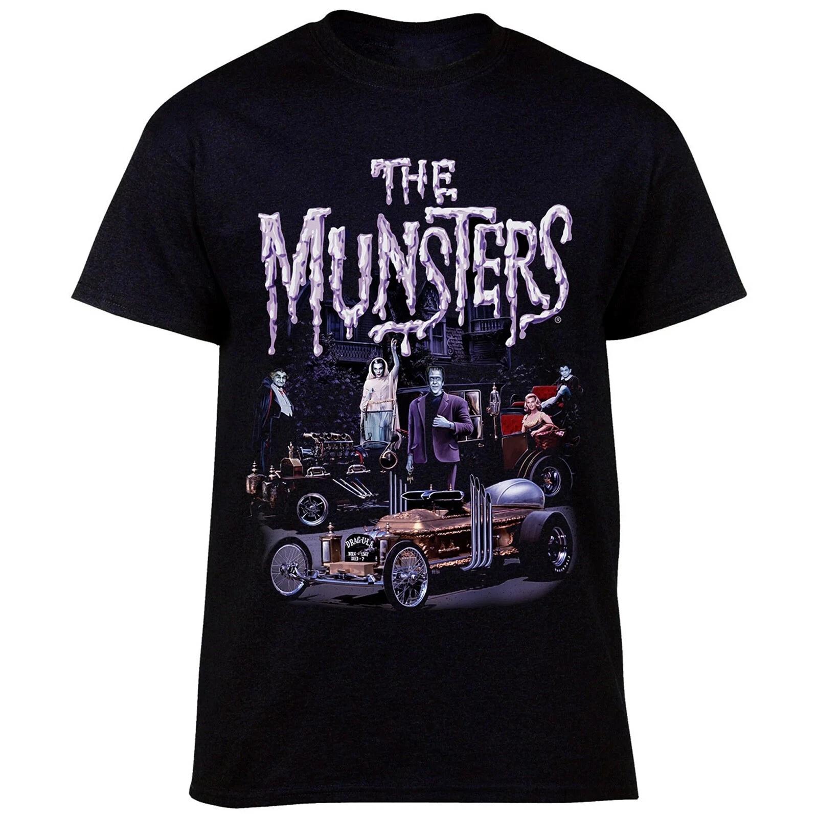 Rock Rebel Universal The Munsters Cars T-Shirt S NEW S