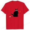Black Cat with Knift Tee Shirt, Love Couples T Shirts, Couple Shirts, Best Couple Shirts, Lovers Shirt, Black Cat Hearts Outfits