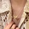 Koreaanse Retro Parel Strass Kwast Choker met Bloem Strik Design