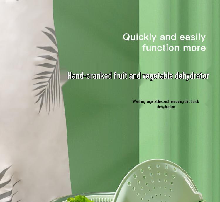 Kunststoff Gemüse- und Obstschleuder Dehydrator und Waschbecken