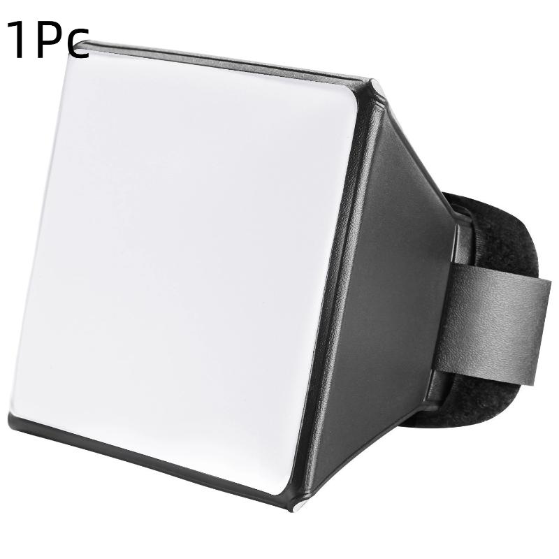 

1/3Pcs Photography Flash Diffuser Softbox Universal DSLR Photo Diffuser Soft Light Box Foldable Accessories For Cameras