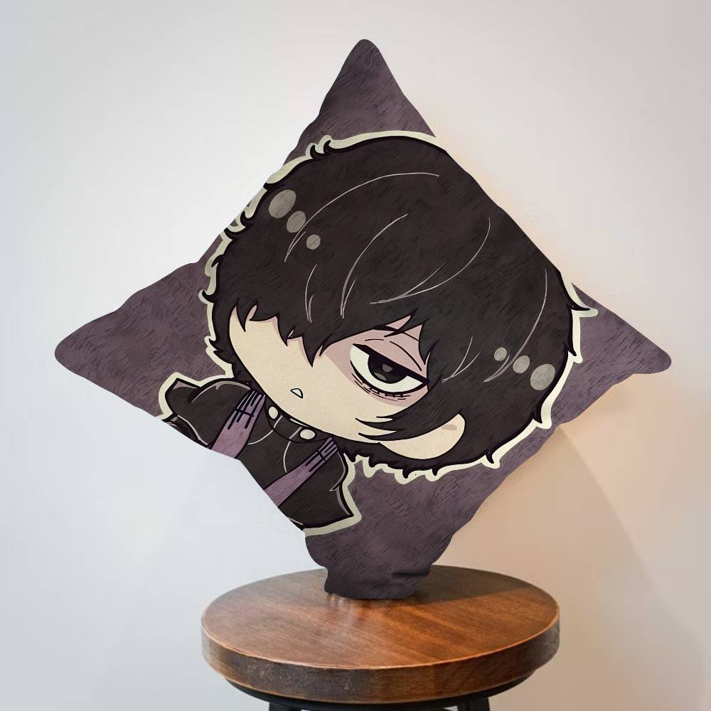 Anime Record of Ragnarok Cushion Cover Car Throw Pillow Case For Sofa Car Christmas Gift Xcm Xcm