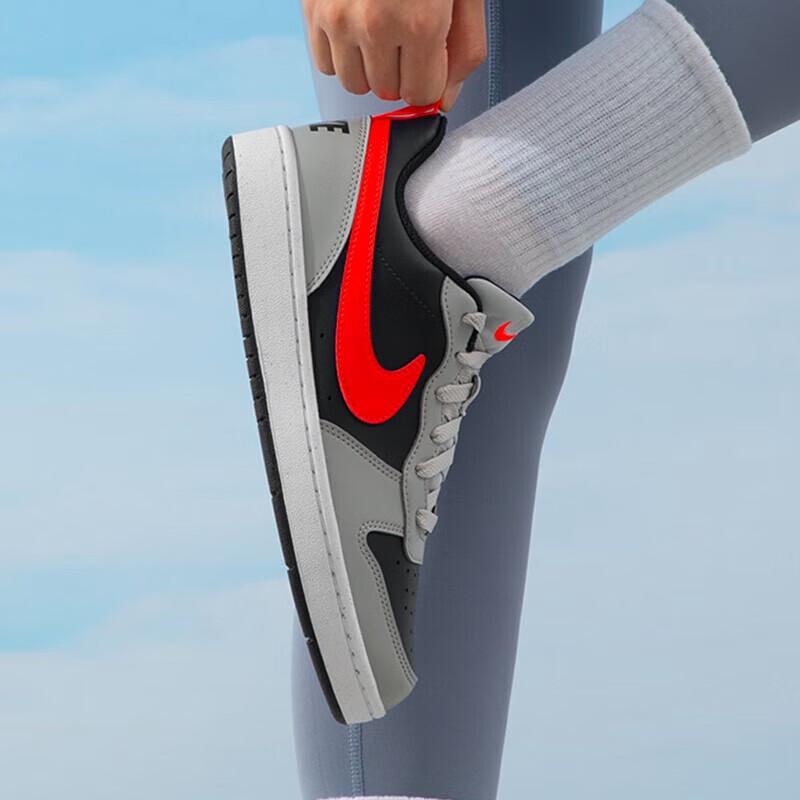 Nike Court Borough Low Bright Crimson GS DV5456-003
