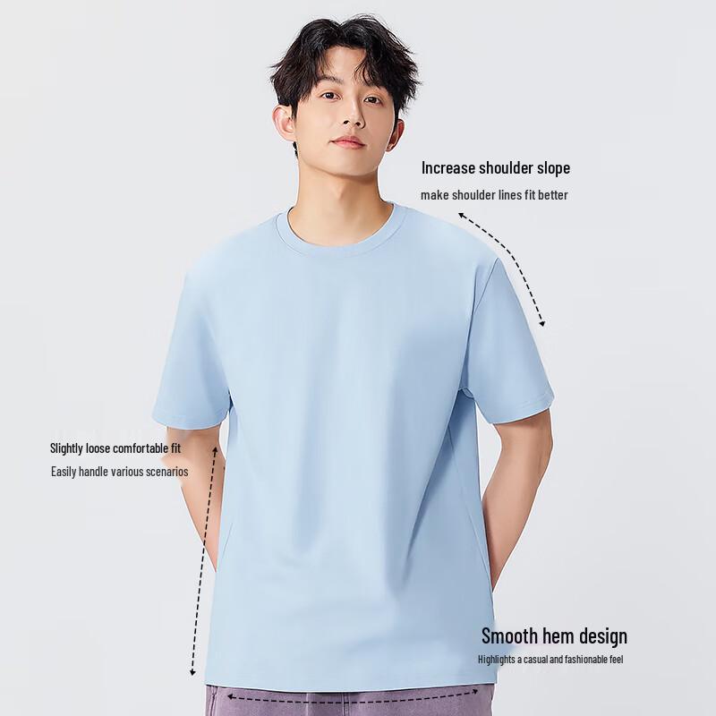 MINISO Brown Cat Print Cotton T-Shirt