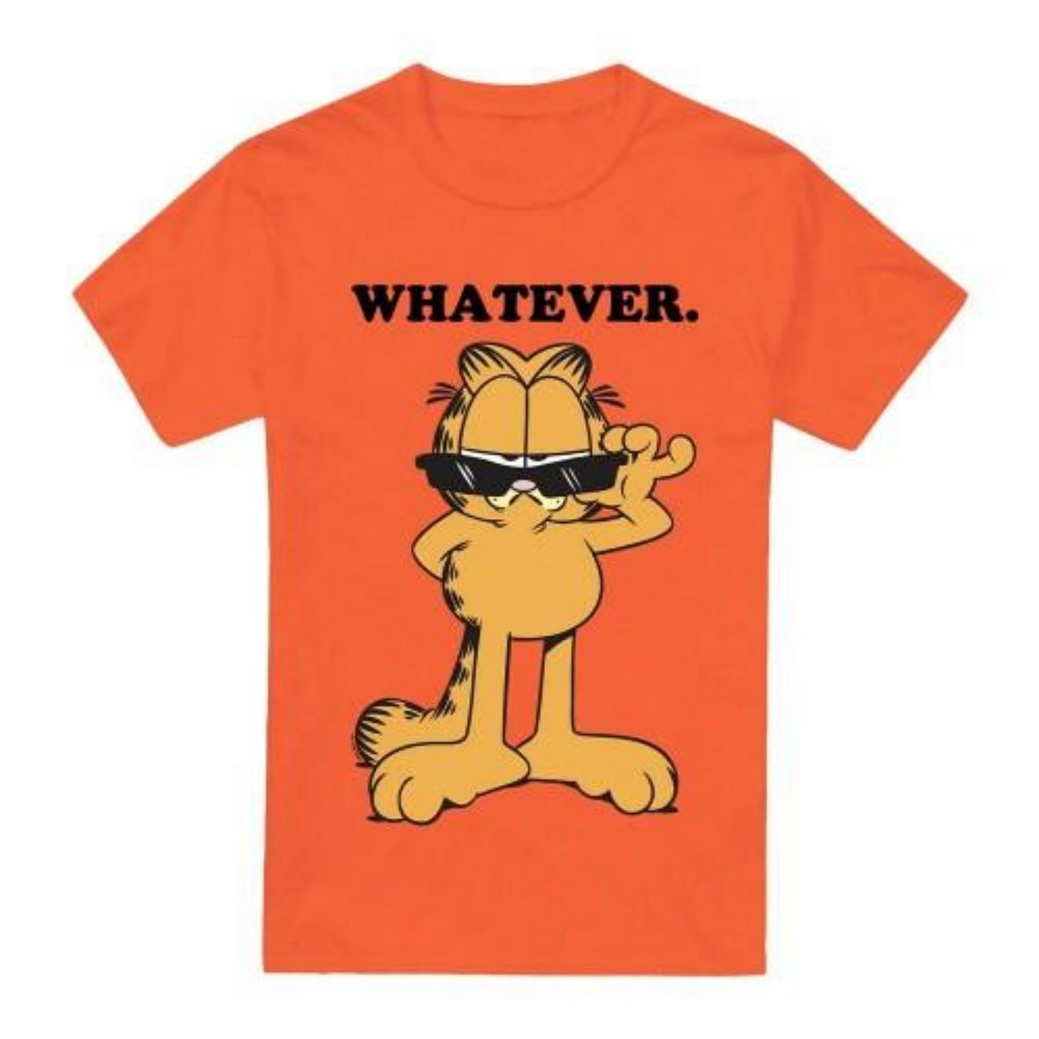 Garfield Mens Whatever Shades T-Shirt S