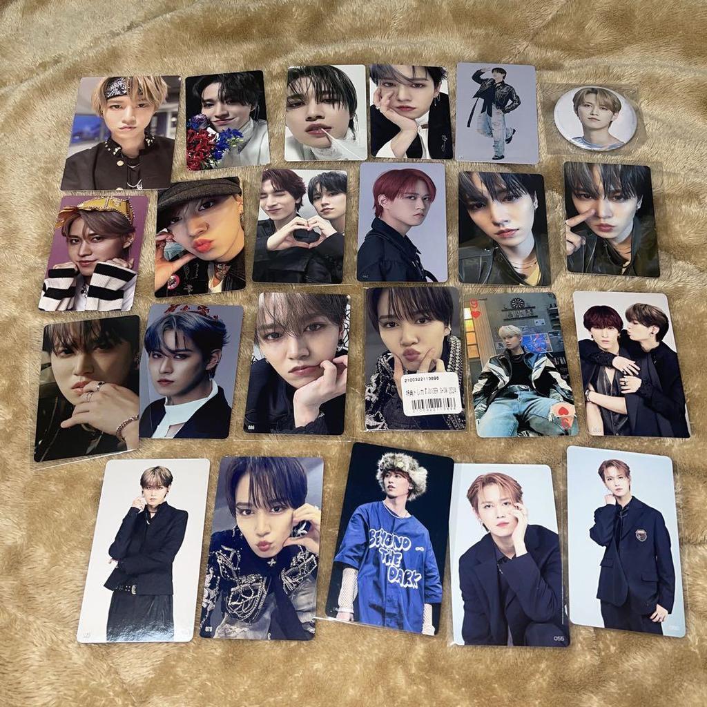 [USED] JO1 Shiraiwa Ruki Trading Cards, Badges, Photos, Postcard Stickers