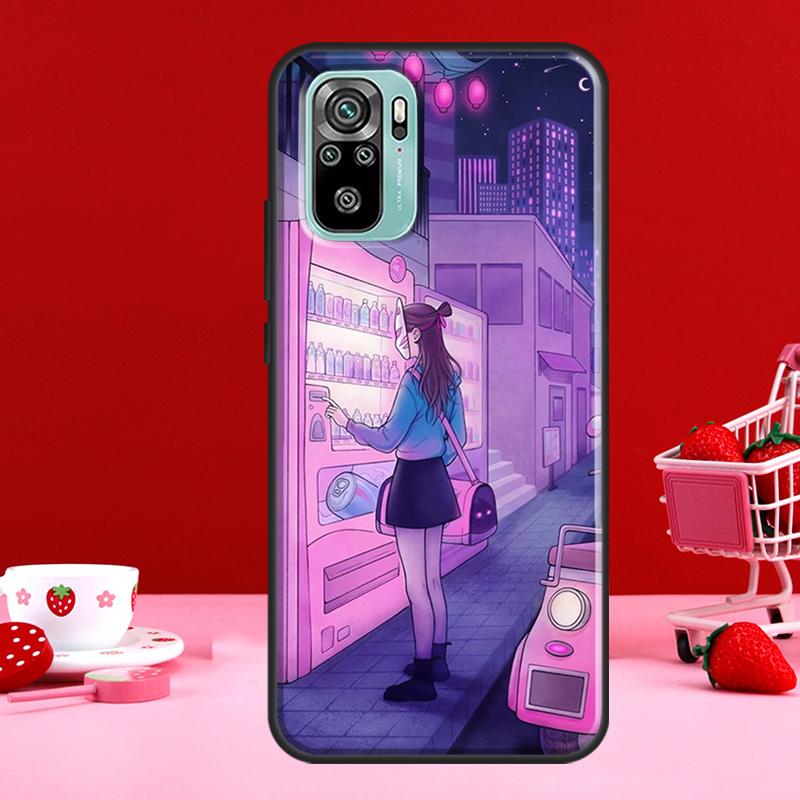 Anime Puzzle Aesthetic Case For Xiaomi Redmi Note 11 Pro Note 10 9 8 Pro 11S 9S 10S Cover For Redmi 10 9 9A 9C 9T