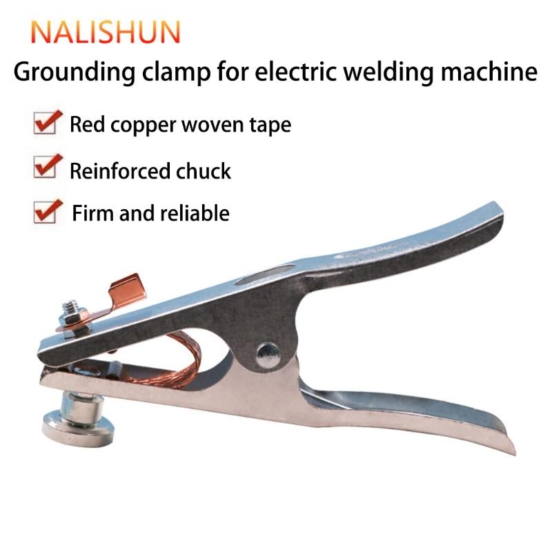 High Conductivity Welder Grounding Clamp With Oxidation Resistant Brass For Automotive Industrial Welding Applications