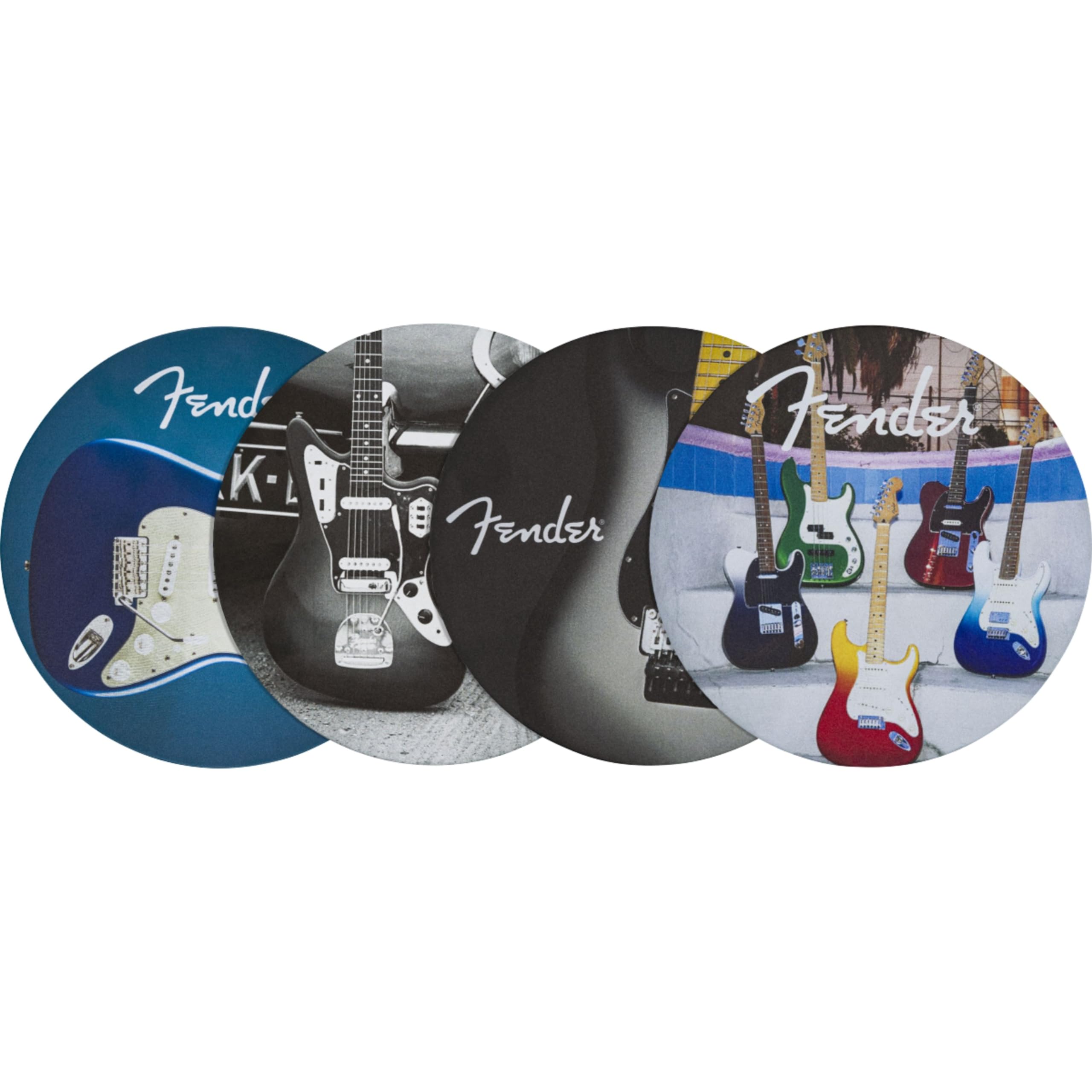 

Fender Fender Guitar Coaster Set Leather Coaster Set 4-PACK Multicolor