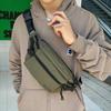 Breast Bag Men'S Trendy Brand Shoulder Messenger Bag Couple Student Casual Satchel Sports Cycling Fanny Pack Mobile Phone Bag Women