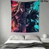 Sword Art Online Wall Tapestry Aesthetic Wall Hanging Printed Fabric Blanket Decorative Tapestries for Bedroom Living Room Home Decor