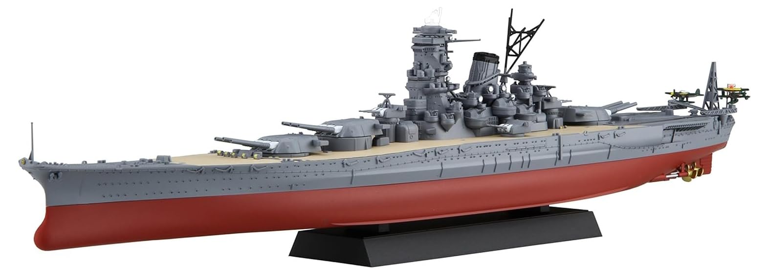 

Fujimi Model 1/700 Ship NEXT Series No. 14 Japanese Navy Battleship Yamato (1941/As Completed) Pre-Colored Plastic Model Ship NX14