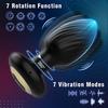 Adult Sex Toys for Men Prostate Massager - Games Vibrators Remote Control, Adult Toys Anal Plug Vibrating Butt Plug with 9 Vibrating Rotation Mode