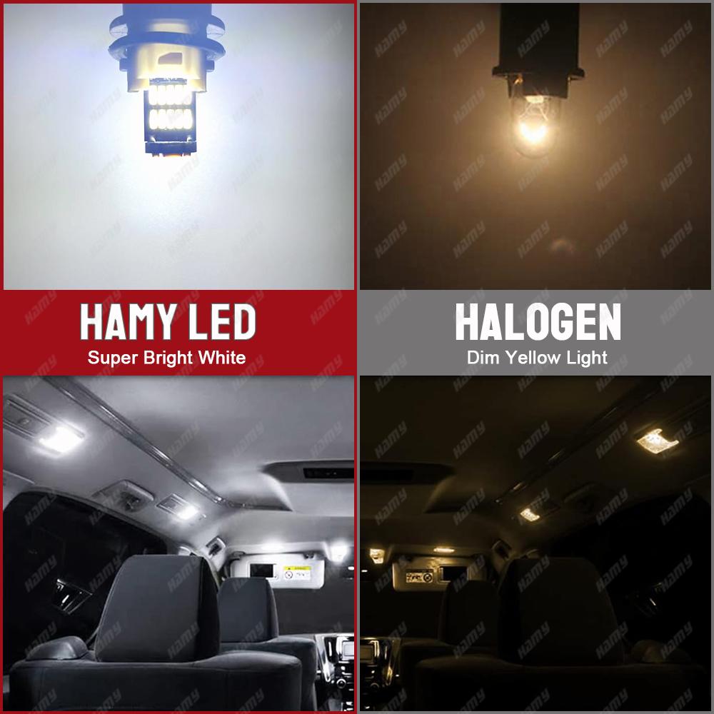 10-50 PCS T10 W5W 194 LED Bulb Canbus 12V 4014-26SMD 6500K Bright White Car Interior Dome Door Map Turnk License Plate Lights Dome Lights 6