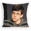 MMclovin Movie SSuperbad Pillow Case Antidustmite Pillowcase Invisible zipper silky short plush Sofa cushion cover