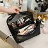 High-Capacity Women's Travel Cosmetic Bag: Stylish and Portable Toiletries Organizer