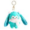 Miku Hatsune Plush Keychain Cute Anime Wallet Charm Creative Key Holder Couple Bag Accessory Small Gift For Fans