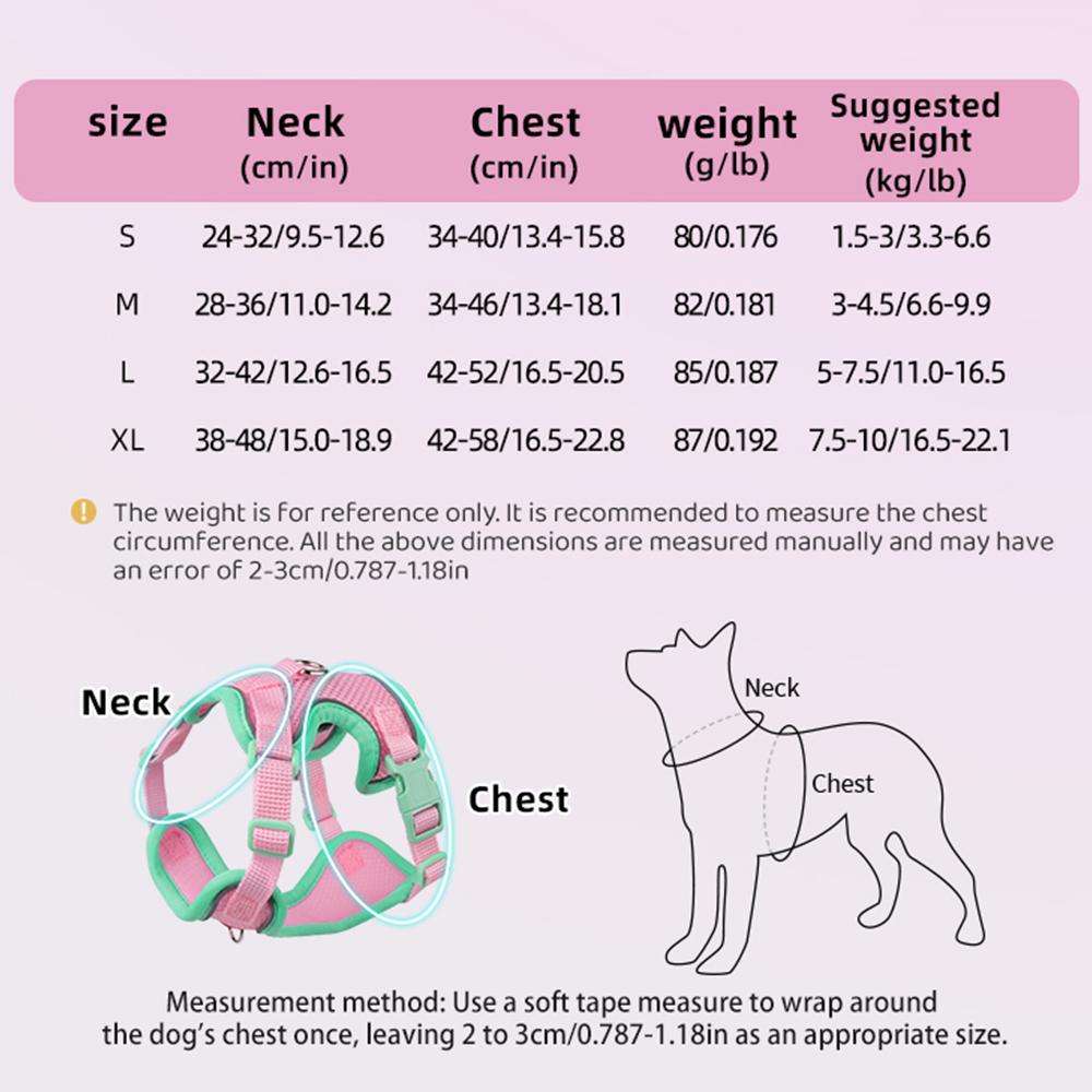 Fashion Pet Harness and Leash Set for Small Dogs Summer Breathable Puppy Dog Vest Harnesses Pinscher Chihuahua mascotas Supplies