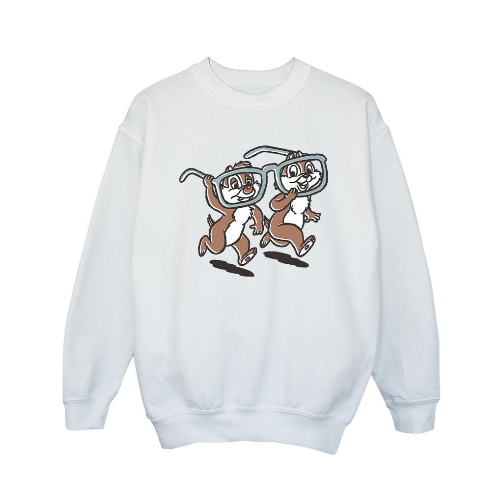 Disney Girls Chip Â´n Dale Glasses Sweatshirt
