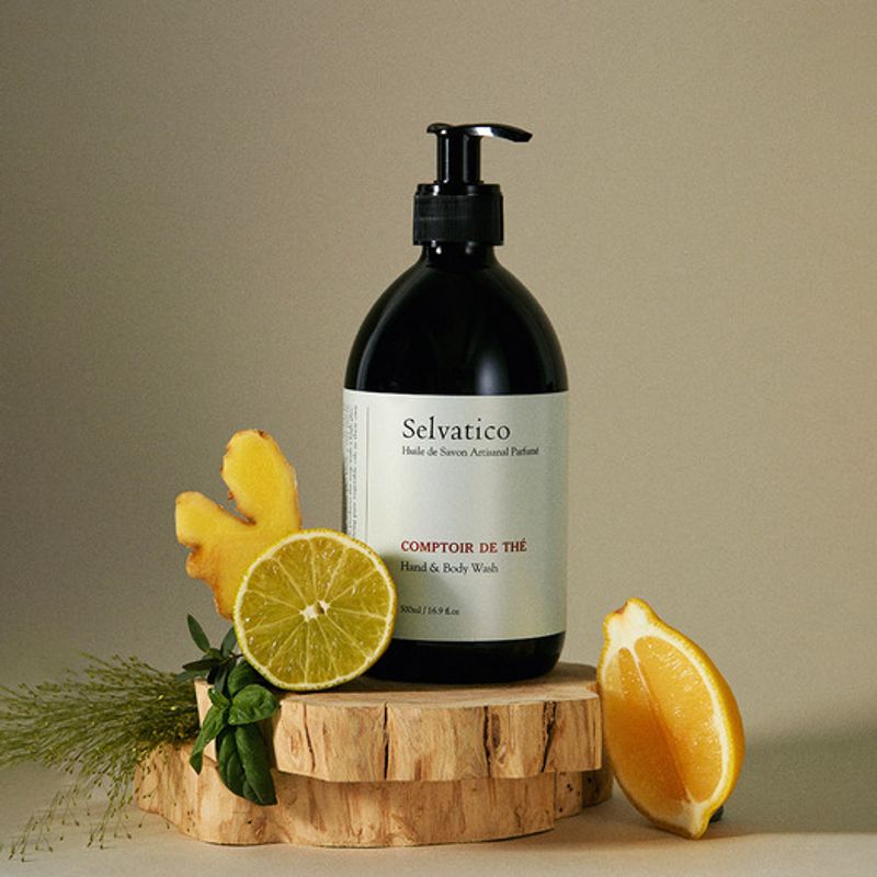 Selvatico Perfume Hand & Body Wash Comptoir de The 500ml 500ml