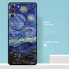 Van Gogh Starry Night Case For Samsung Galaxy S25 Ultra S20 S21 S22 S23 S24 Ultra S9 S10 Plus S25 FE Phone Cover