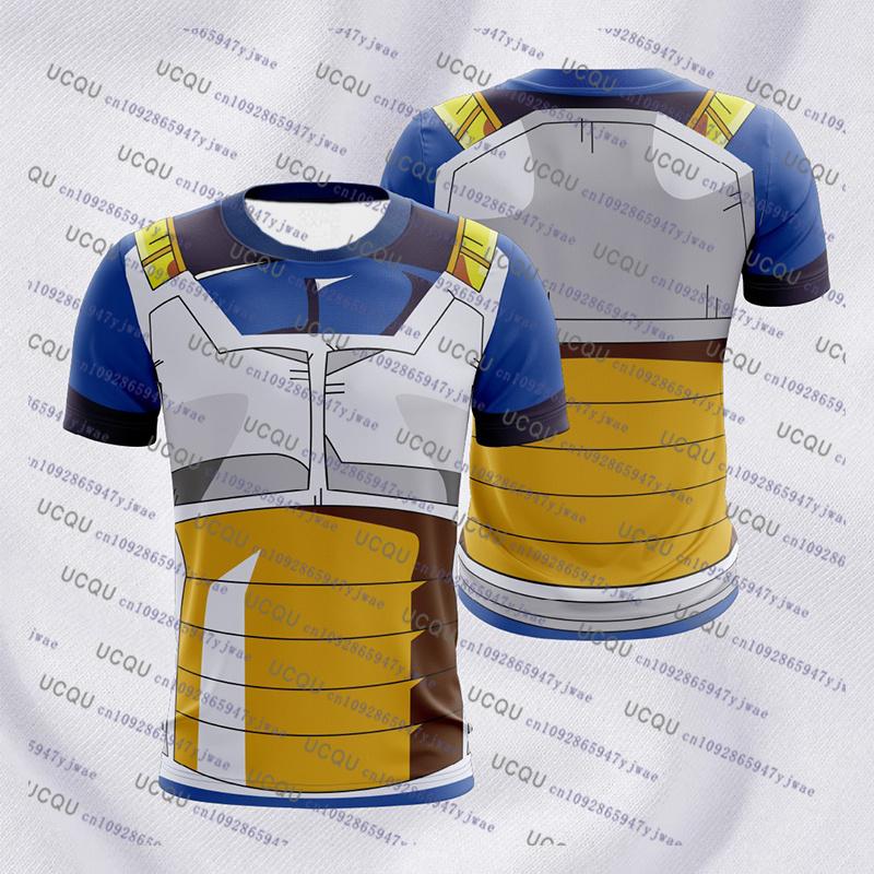 

2026Japanese Anime Football Jersey Dragon Ball MenWomen Oversize Tshirt Summer Sport Breathable OversizeCosplay Tshirt 6XL