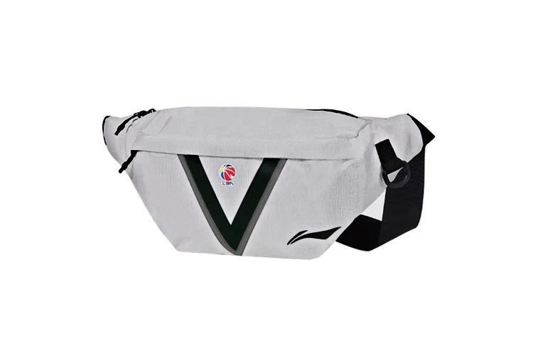 Li Ning Polyester Fanny Pack Regular Unisex Gray ABLT109-3
