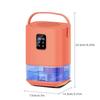 Moisture-Proof Small Dehumidifier Visible Water Tank Air Dehumidifier  Office