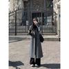 Winter Loose Thickened Herringbone Wool Coat Women Elegant Loose Cotton Padded Slim Tweed Jacket