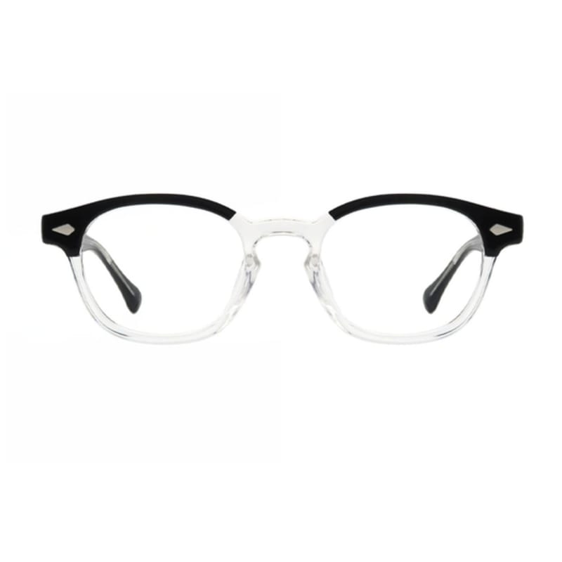 Oart Luke TWO TONE Two-tone Clear Horn-rimmed Glasses