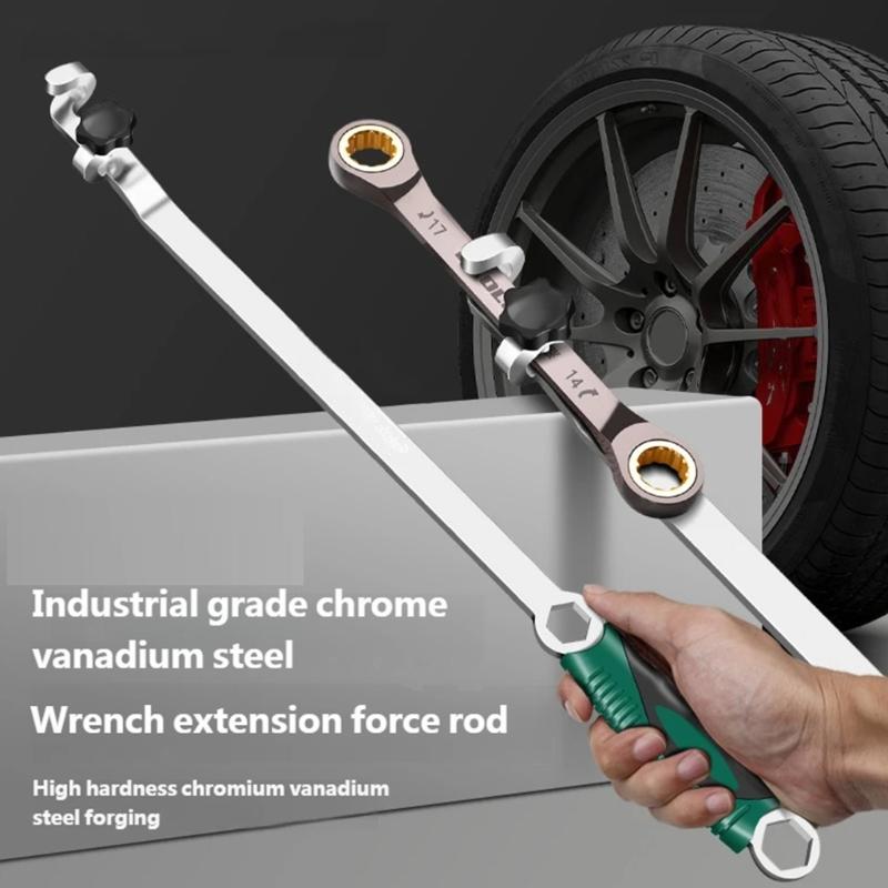 High Hardness Wrench Extender Bar for Industrial Equipment Maintenance NonSlip Grip Universal Wrench Extension Handle