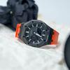 CASIO Men Liquid Crystal/Analog Dual Display Series Black Watch GA-2100-1A-