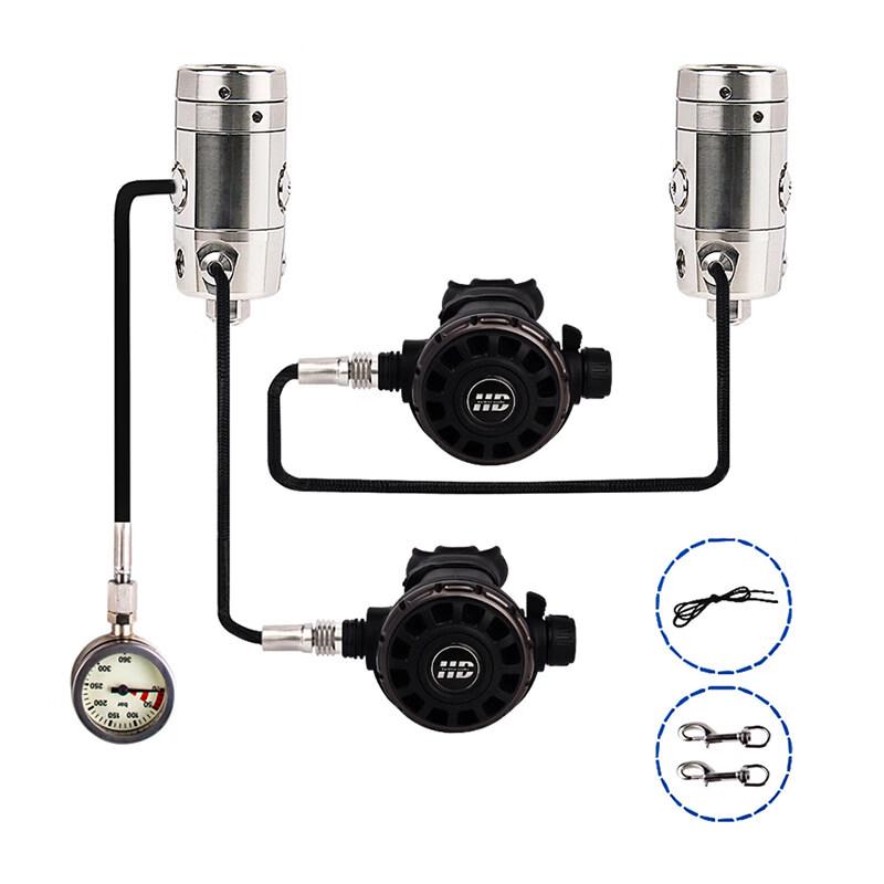 HOTDIVE Scuba Side Mount Regulator Set