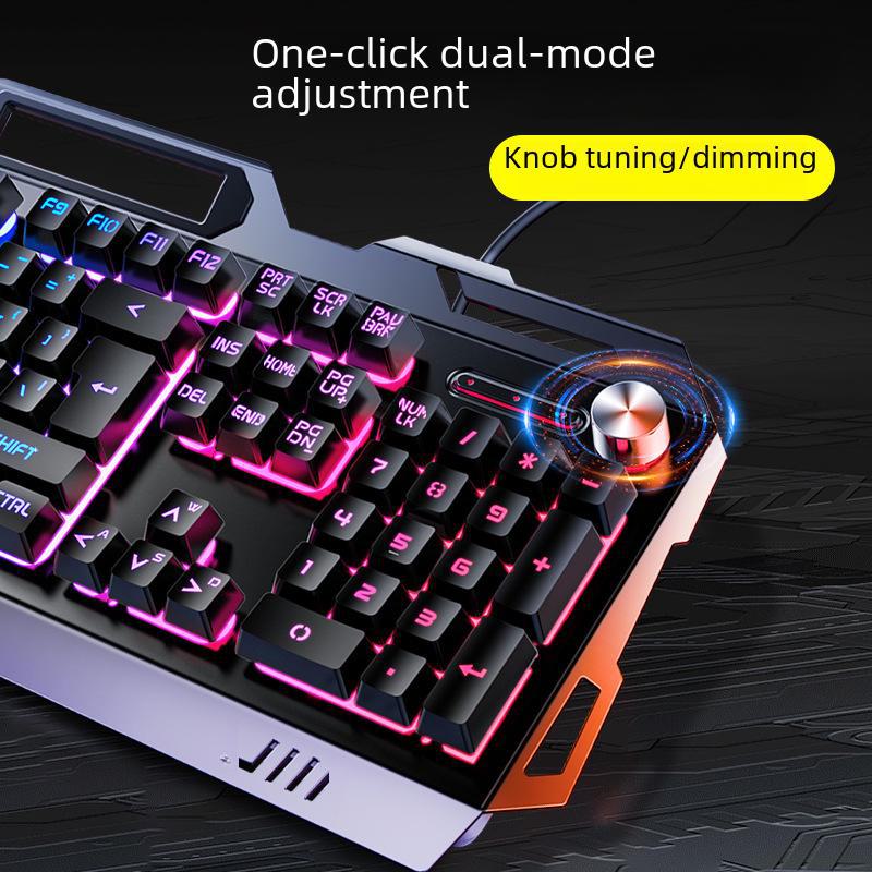 Silver Carving V2G5 Metal Gaming USB Set: Keyboard, Mouse, Headset