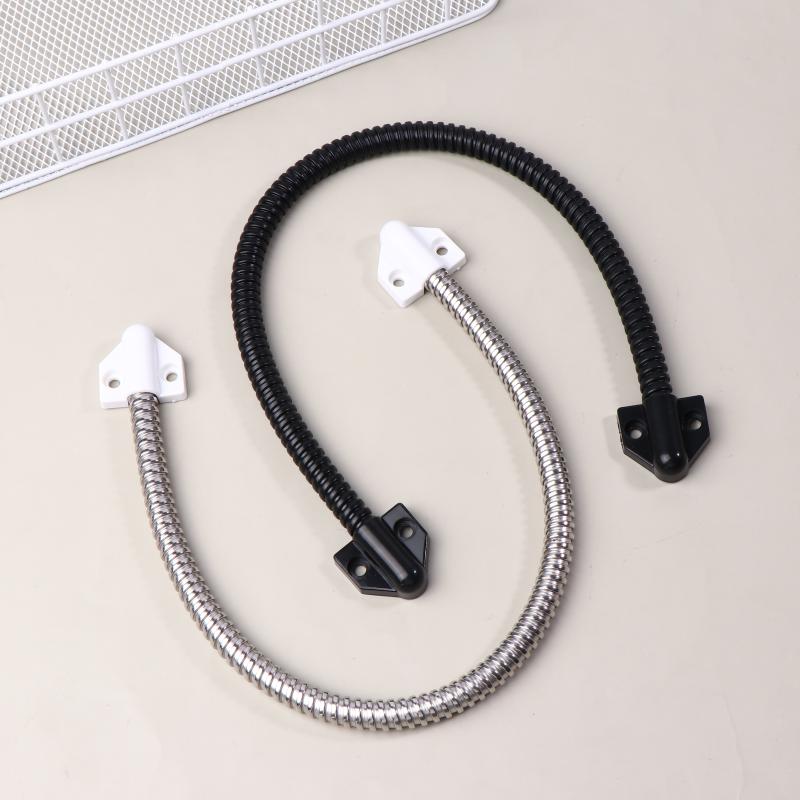 Cavo di Controllo Accessi con Anello Metallico Antischicciamento per Porta e Finestra, Cavo di Controllo Accessi a Montaggio Esterno, Protezione Cavo di Controllo Accessi