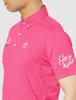 Munsingwear 2022 Golf Short Sleeve Dynamic PK00 Equivalent To Japanese Size 2L Spring/Summer Shirt, Moisture-Wicking, Coolist, Cut, Men's (Pink),
