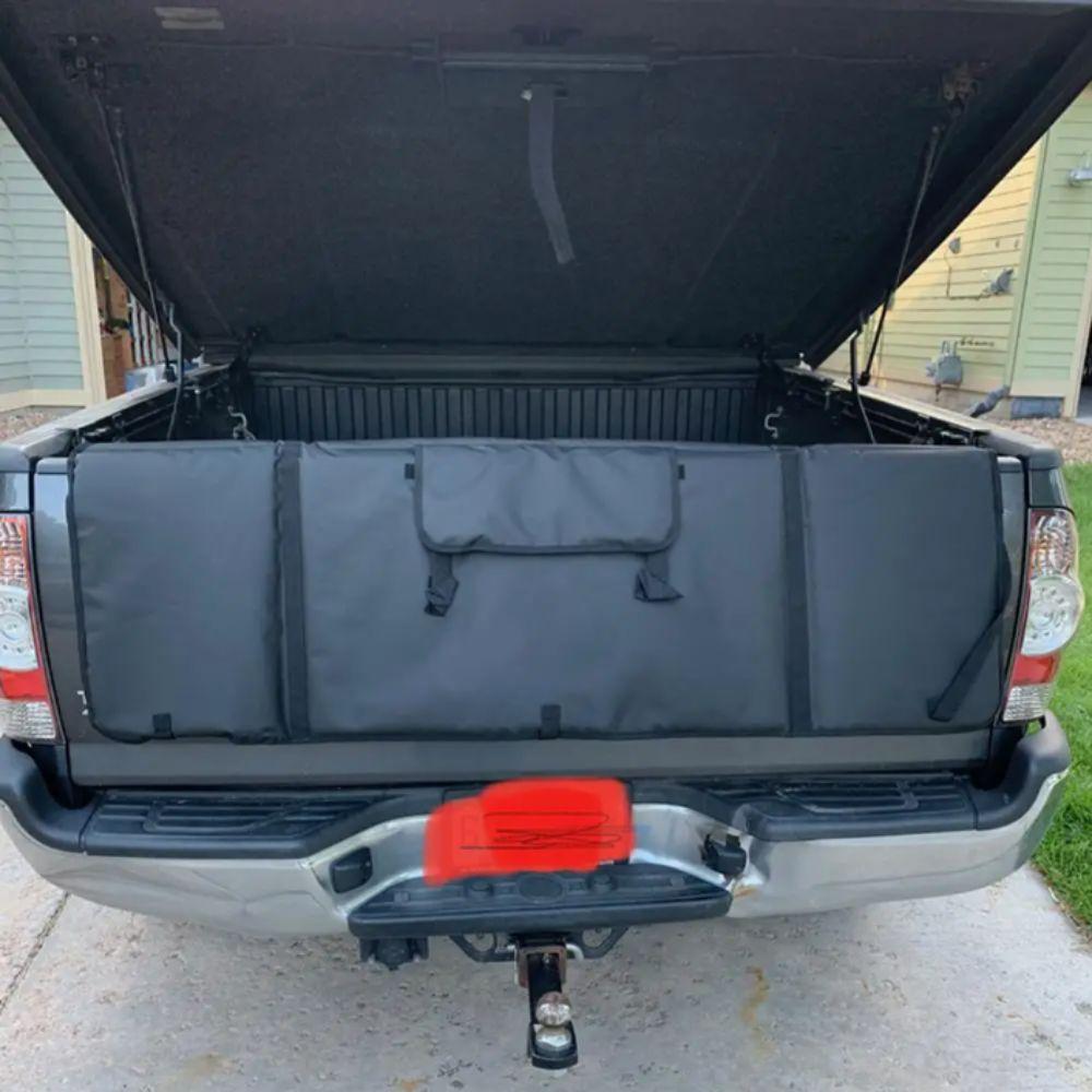 Holds Up To 5 Bikes Tailgate Cover Fixing Strap Pickup Truck Pad Bike Pick-Up Pad  Truck Tailgate