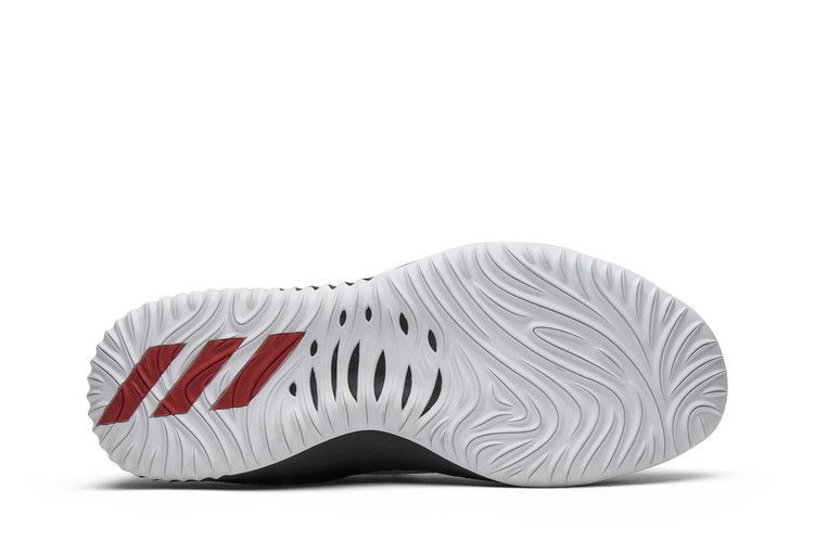 Men's Sneakers adidas Dame 4 Rip City Running White/Core Black/Scarlet