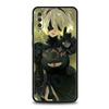 Phone Case For Samsung Galaxy A52 A14 A50 A70 A10S A30 A40 A20S A20E A02S A12 A22 A72 A32 5G A04s Nier Automata Cartoon Cover