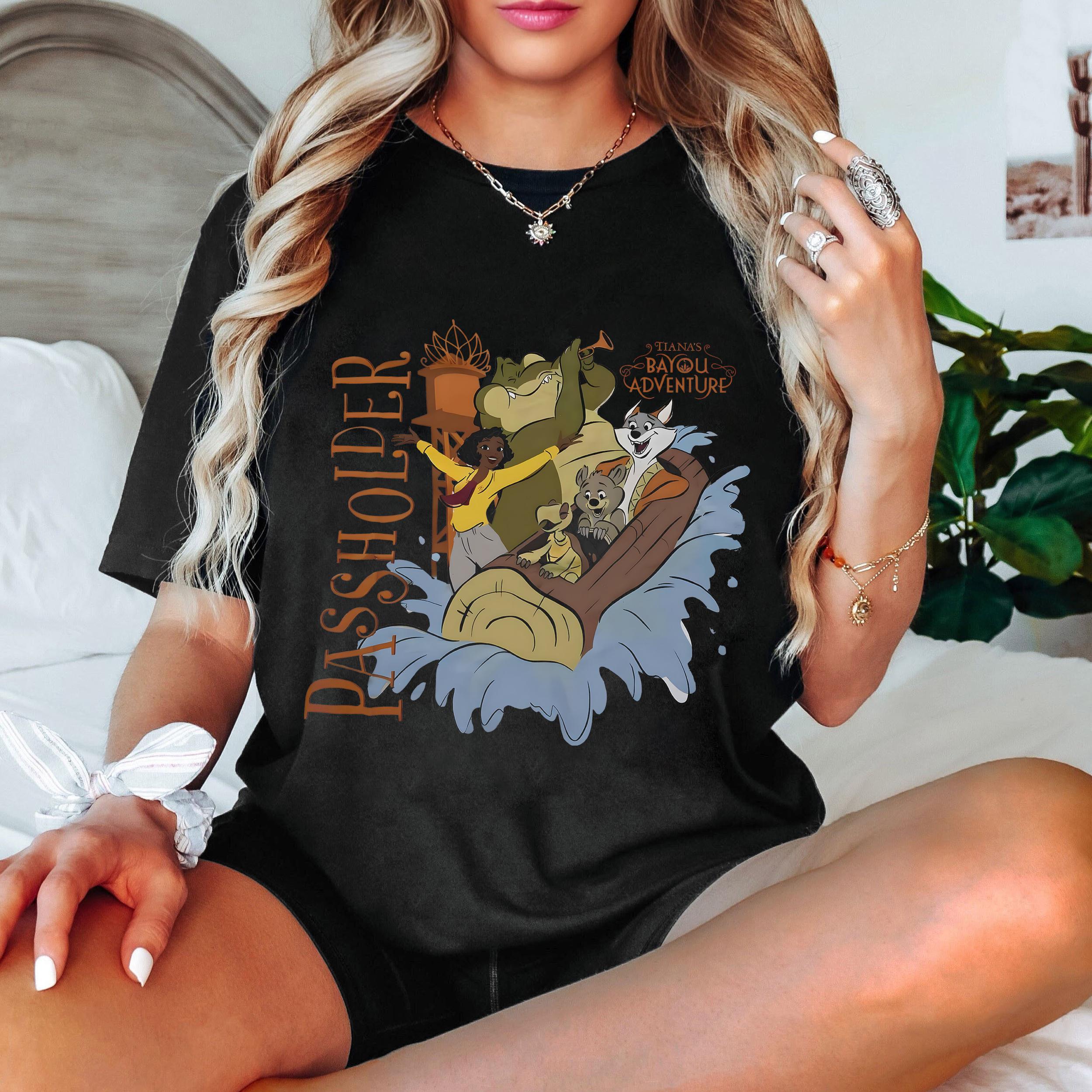 

Retro Tianas Bayou Adventure Shirt The Princess and the Frog Tshirt Princess Tiana Girls Trip Tee Family Trip 2025 4XL