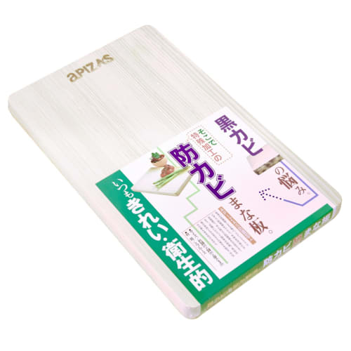 Umezawa Wooden Cutting Board, Anti-Mold and Antibacterial, 39 x 24 x 3cm Thick, Made in Japan, 571038