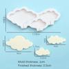 Cloud Star Moon Rainbow Silicone Fondant Mold Hot Air Balloon Chocolate Gumpaste Cake Molds 3D Cloud Mould Cake Decorating Tools